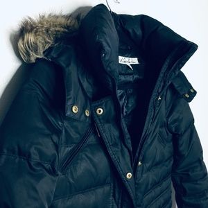Kenneth Cole Black Winter Jacket Small